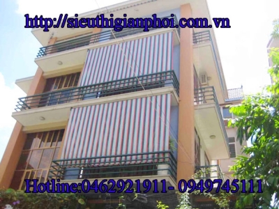 Bạt tự cuốn che nắng mưa tại Hạ Long